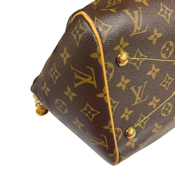 LOUIS VUITTON Authentic Brown Monogram Canvas Shoulder Bag - Picture 7 of 11